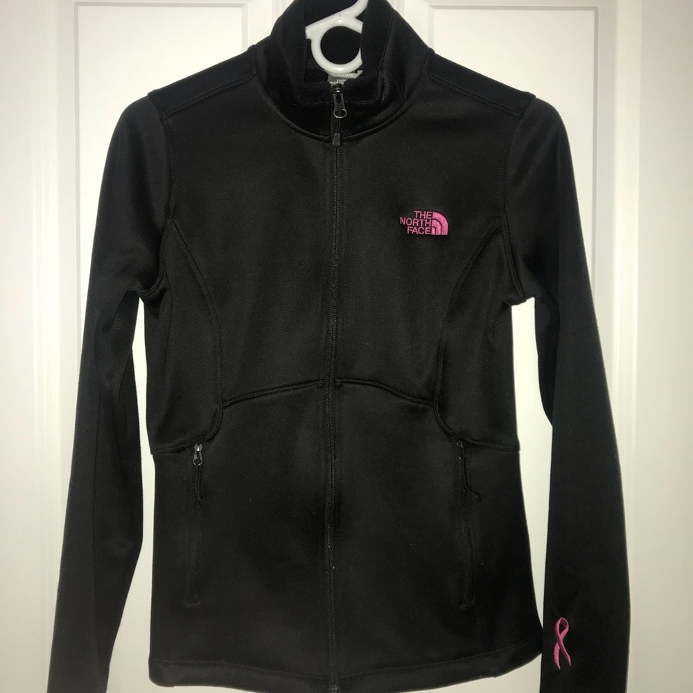 North Face breast cancer black fleece